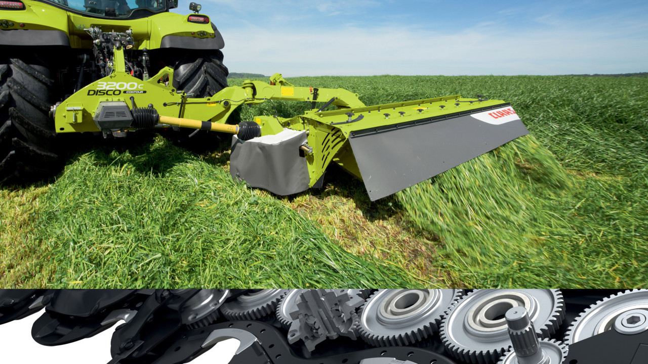 The CLAAS DISCO mower achieves optimum results with its cutting-edge technology
