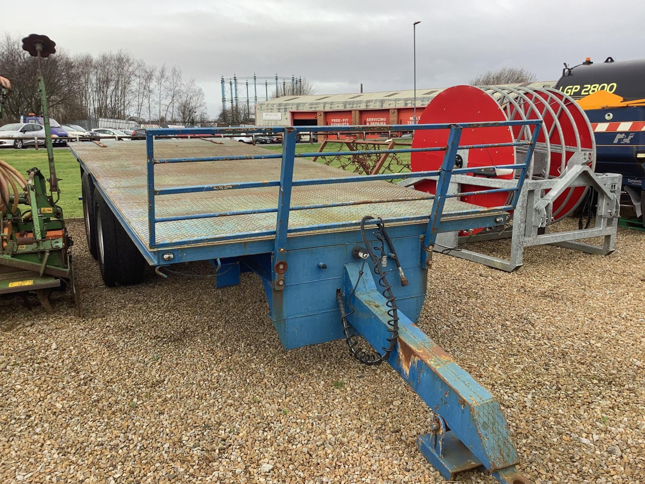 24FT BALER TRILER