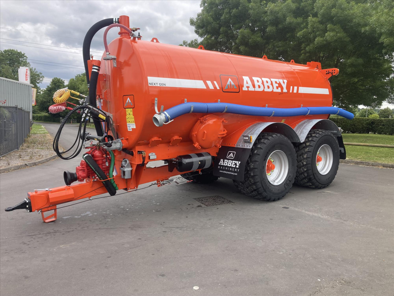 3500RT SLURRY TANKER, 710 TYRES, AIR/HYD,