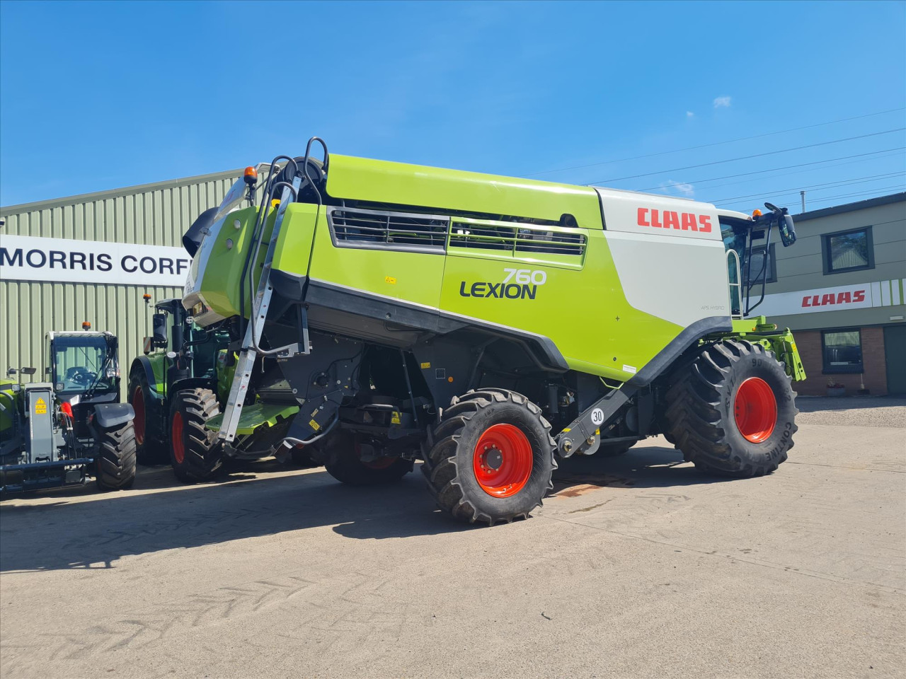 LEXION 760 MONTANA COMBINE