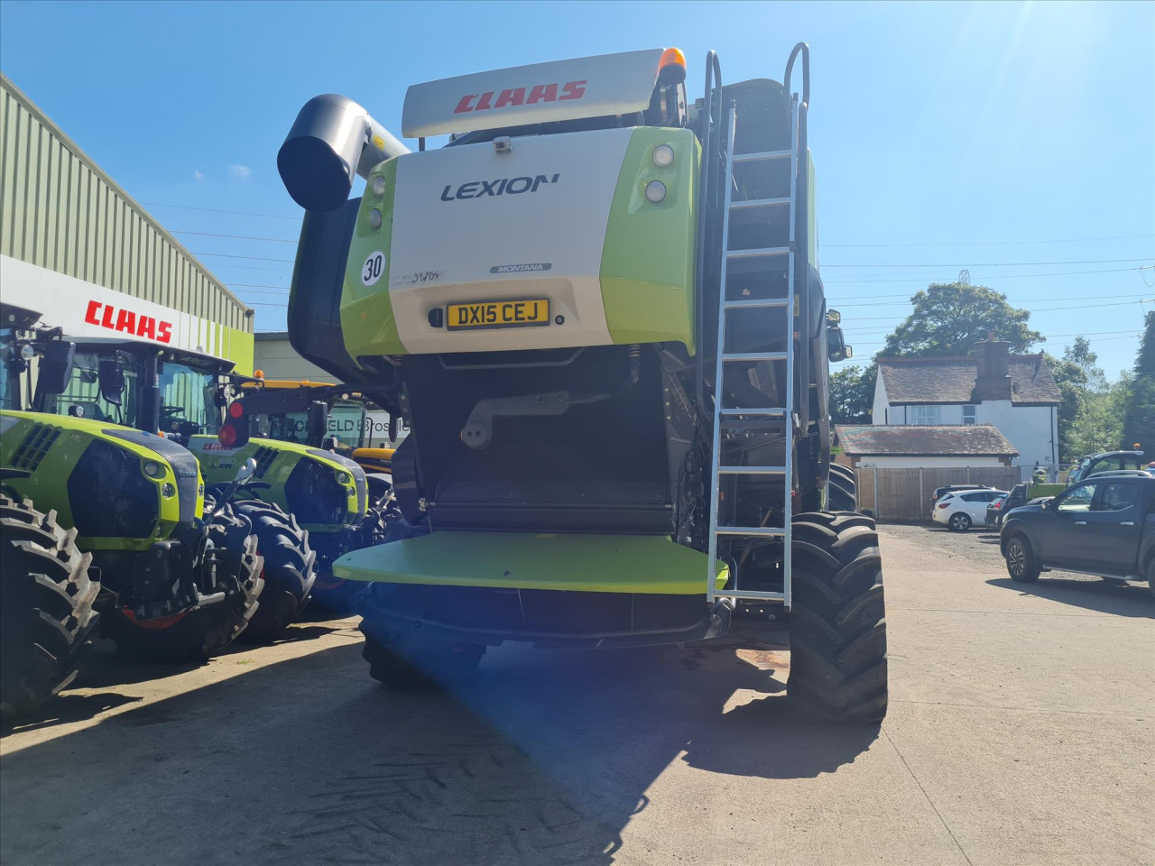 LEXION 760 MONTANA COMBINE