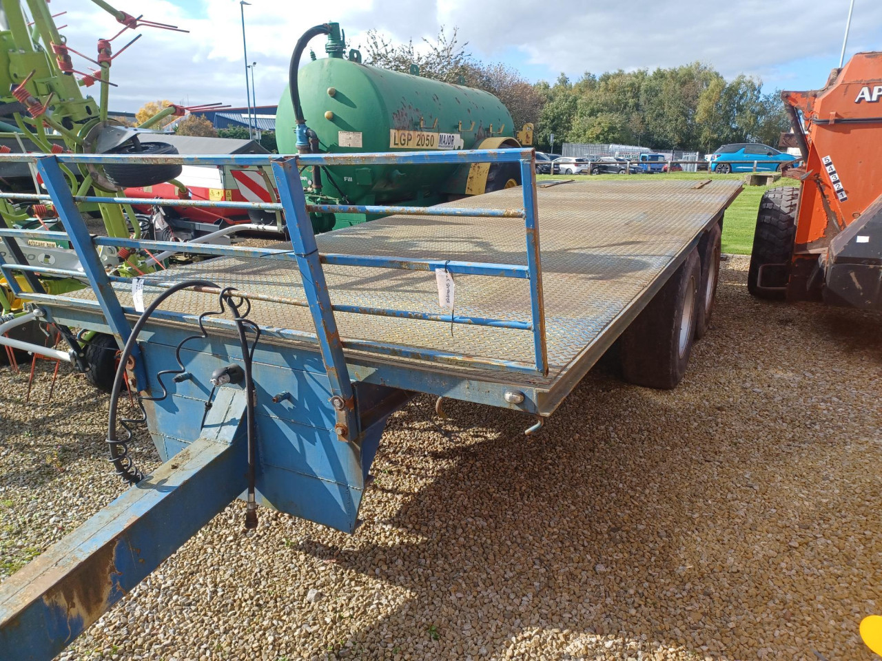 24FT BALER TRILER