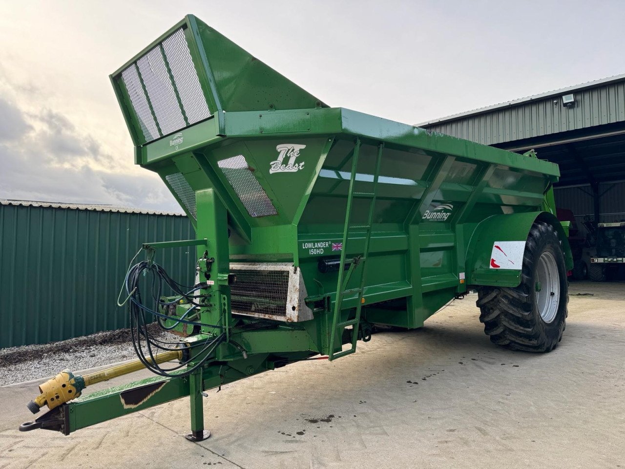 LOWLANDER 150 MUCK SPREADER