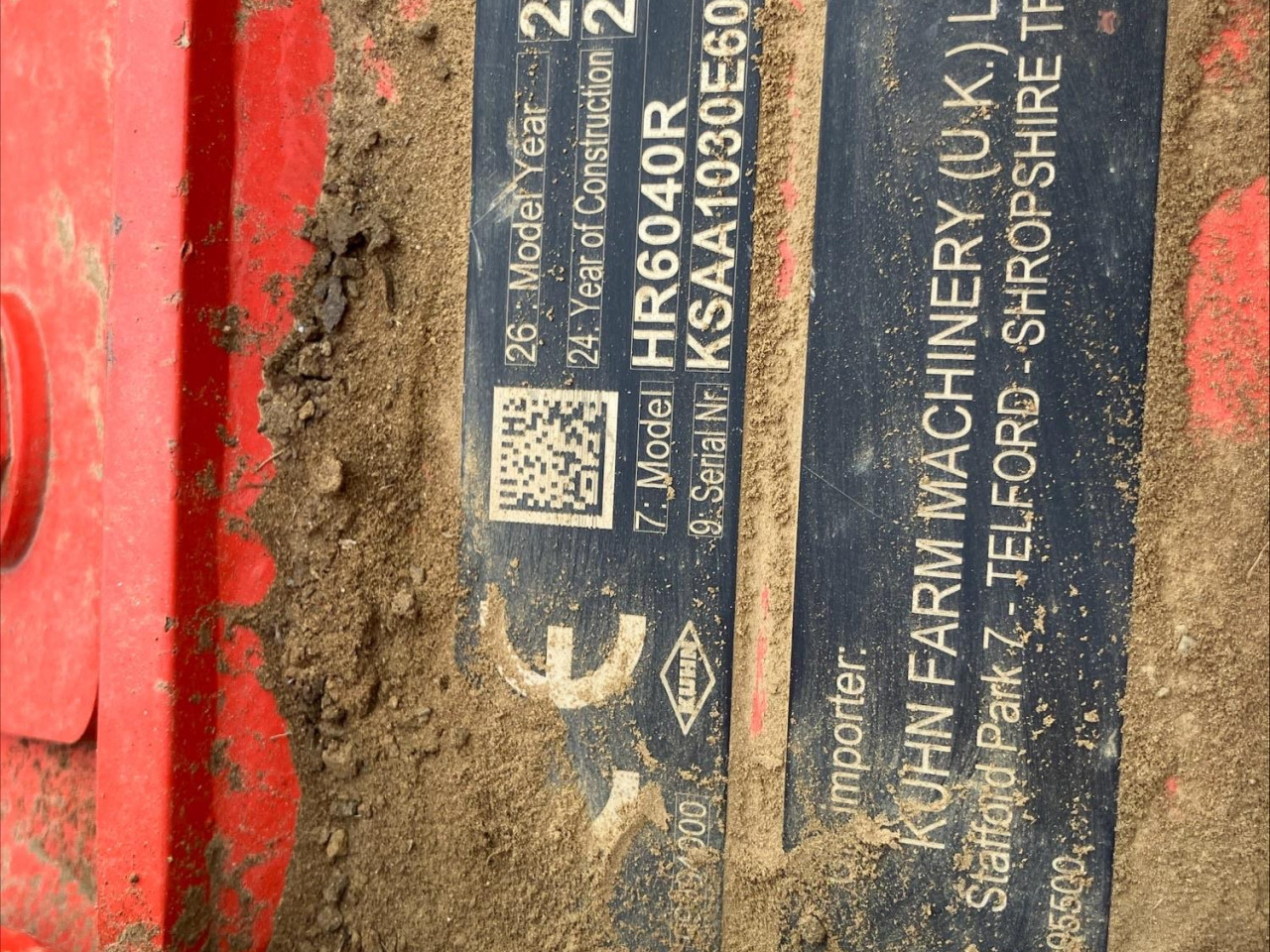 KUHN 6M POWER HARROW