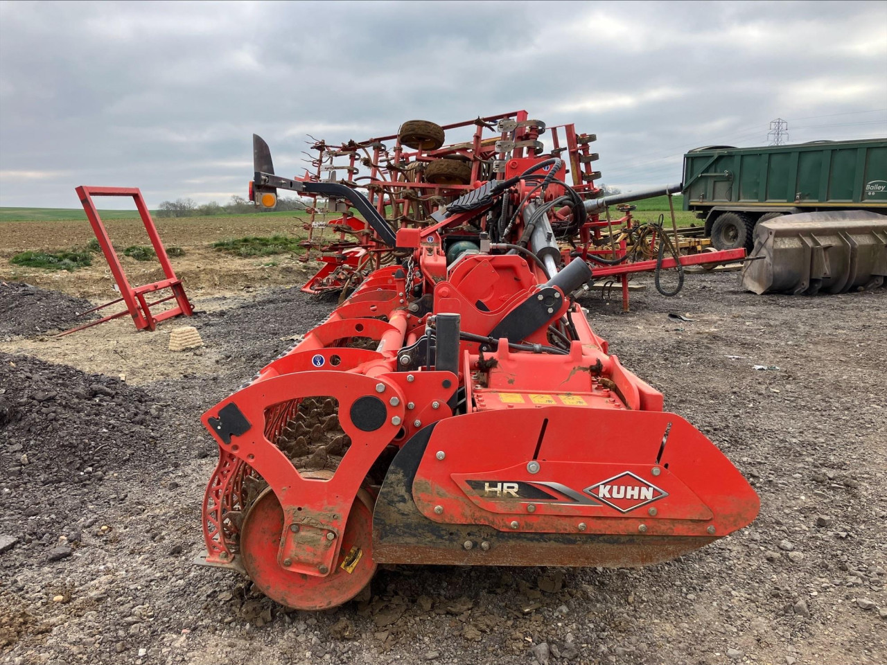 KUHN 6M POWER HARROW