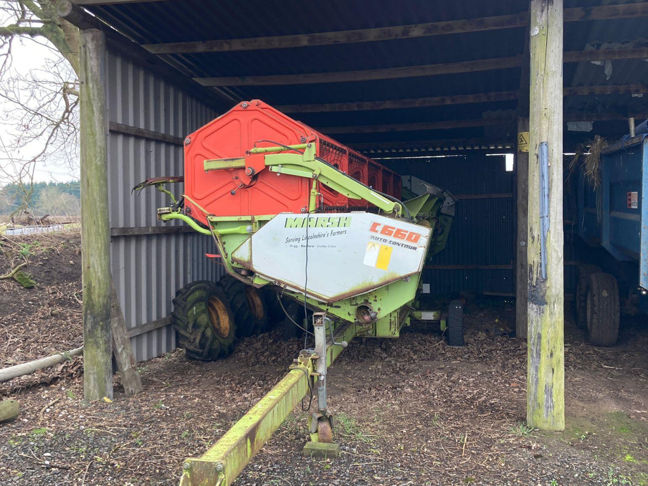 USED 1997 LEXION 460 C/W C660 CUTTERBAR (70001118)