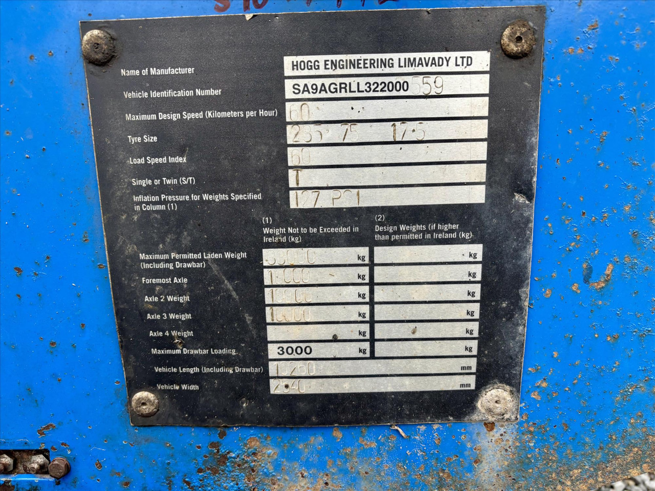 HOGG 33 TON