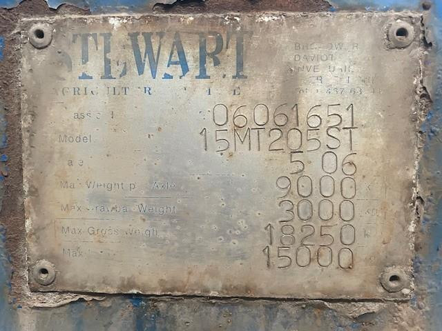 15MT TIPPING TRAILER