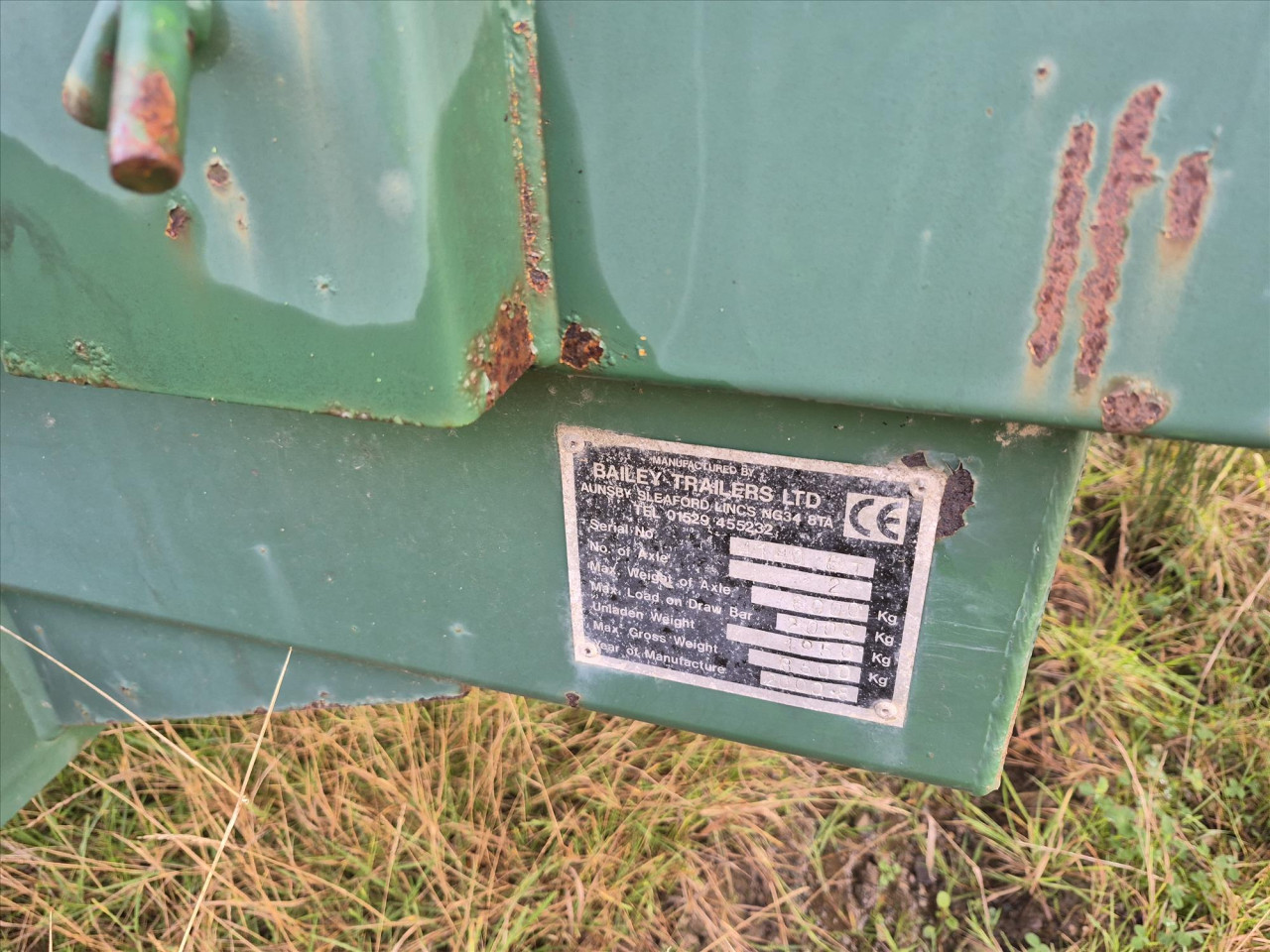 BAILEY 20FT FLAT TRAILER