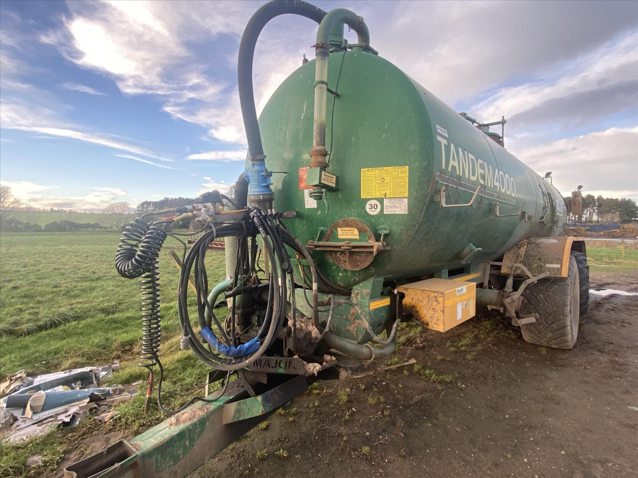 4000 GALLON SLURRY TANKER