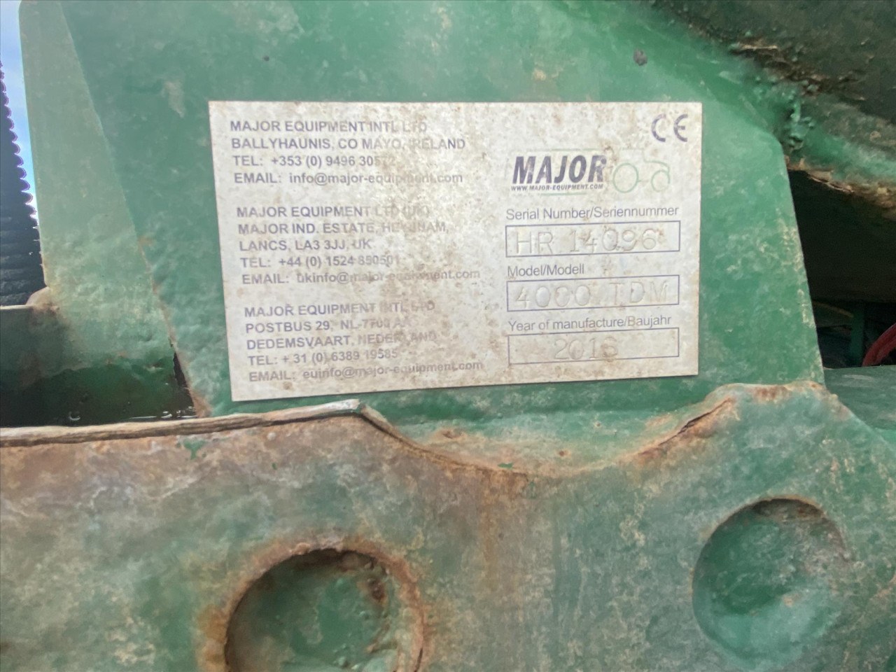 4000 GALLON SLURRY TANKER