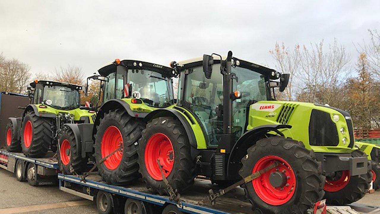 CLAAS tractors arrive in November, just in time for Christmas