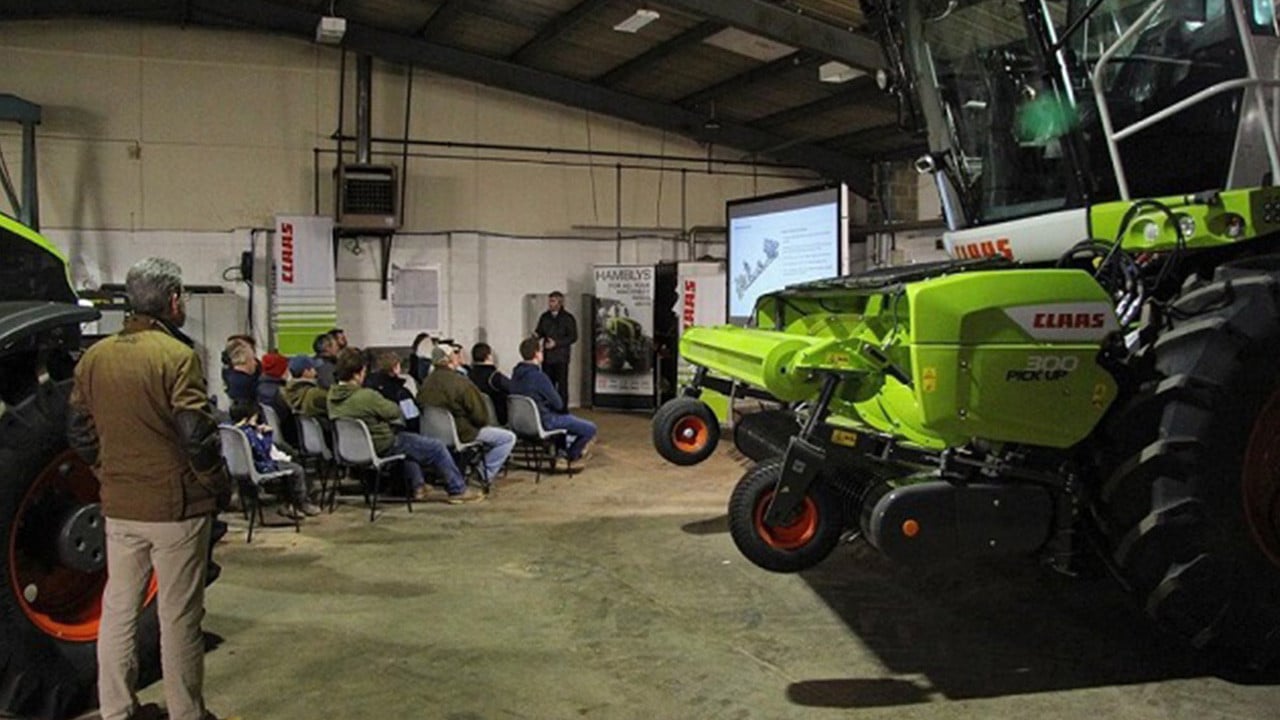 Customer presentations at our Forager and Smart Farming event