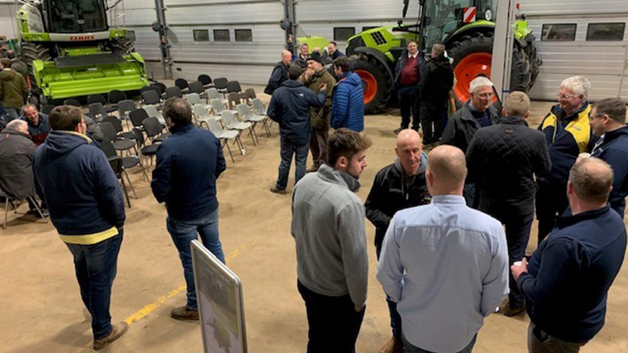 Customers at one our recent CLAAS events in Honiton and Launceston